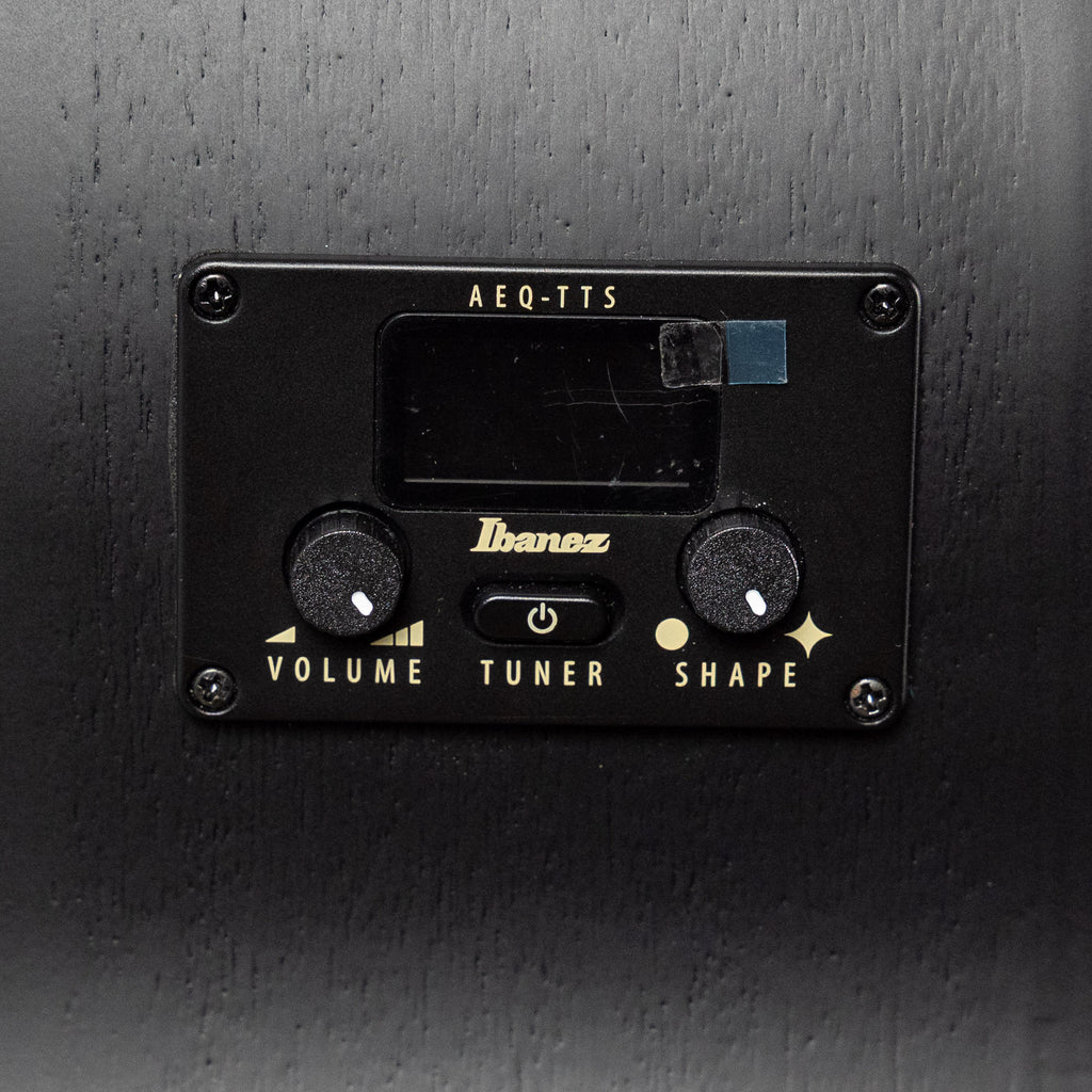 Ibanez AEG621 Acoustic Guitar, Black Out Finish