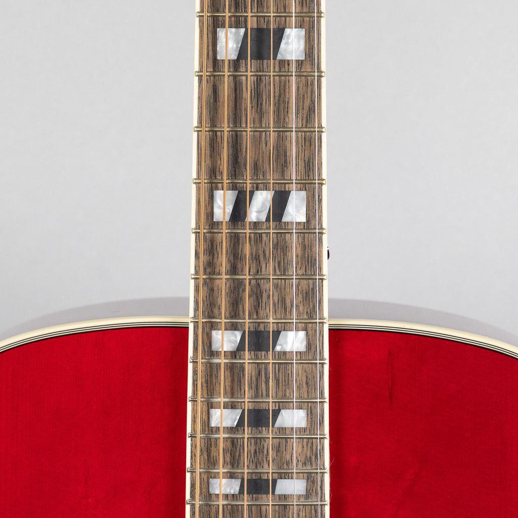 Ibanez AJ70M1E Artwood Acoustic Guitar, Wine Red High Gloss