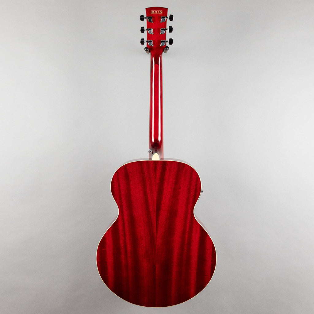 Ibanez AJ70M1E Artwood Acoustic Guitar, Wine Red High Gloss