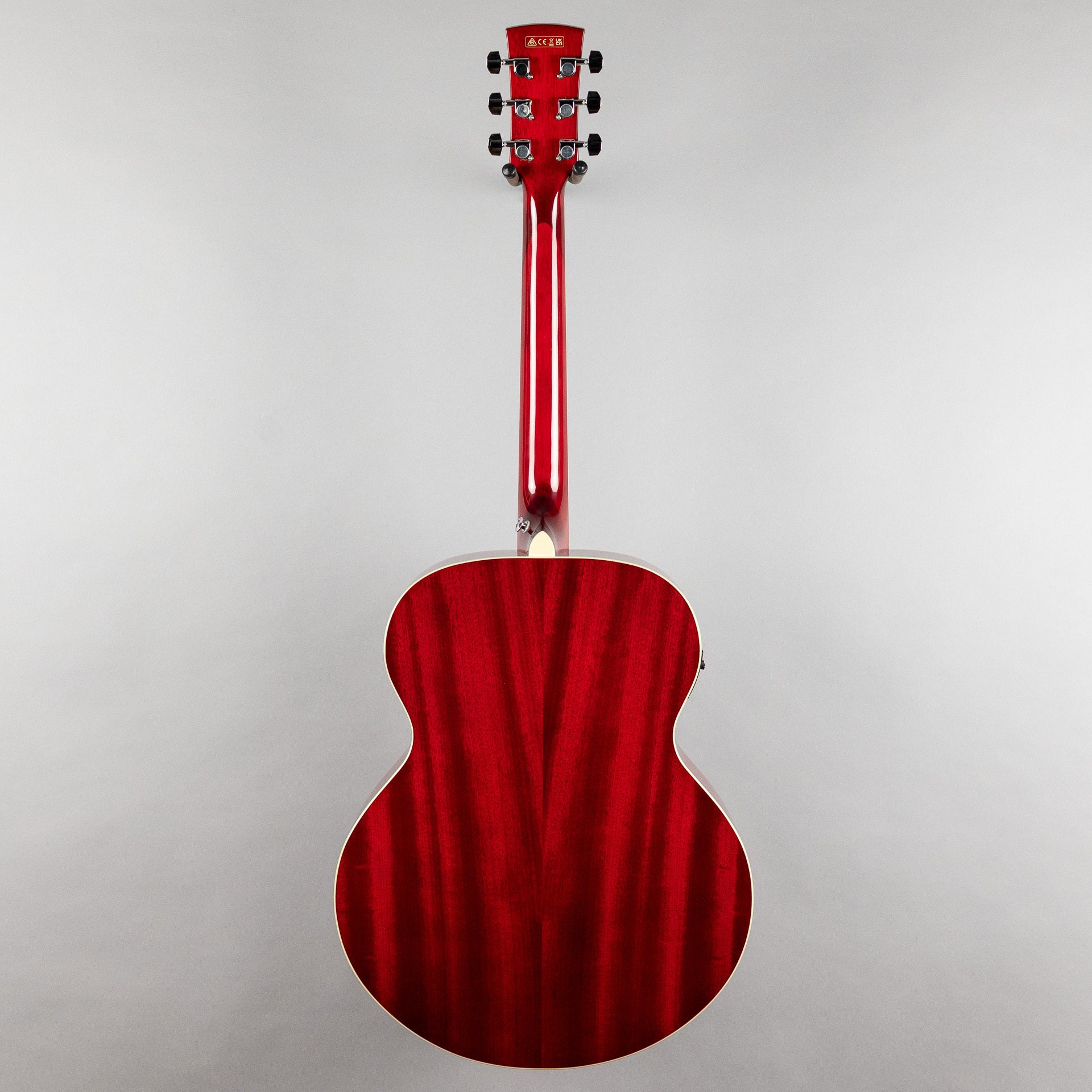 Ibanez AJ70M1E Artwood Acoustic Guitar, Wine Red High Gloss