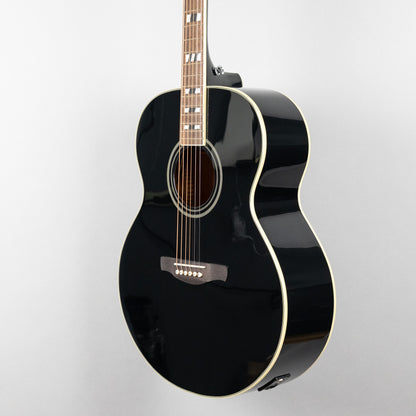 Ibanez AJ70M1E Artwood Jumbo Acoustic, Black High Gloss