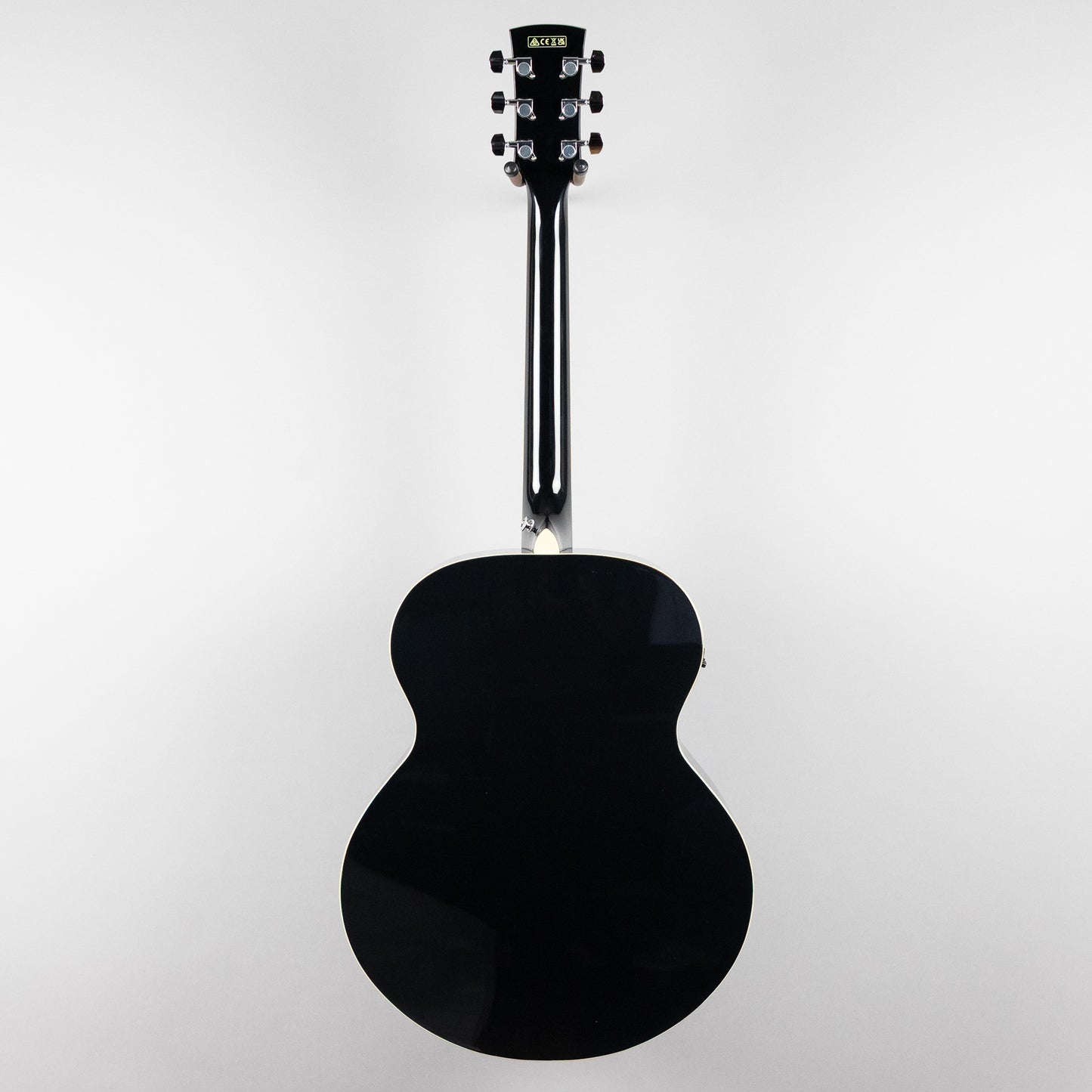 Ibanez AJ70M1E Artwood Jumbo Acoustic, Black High Gloss