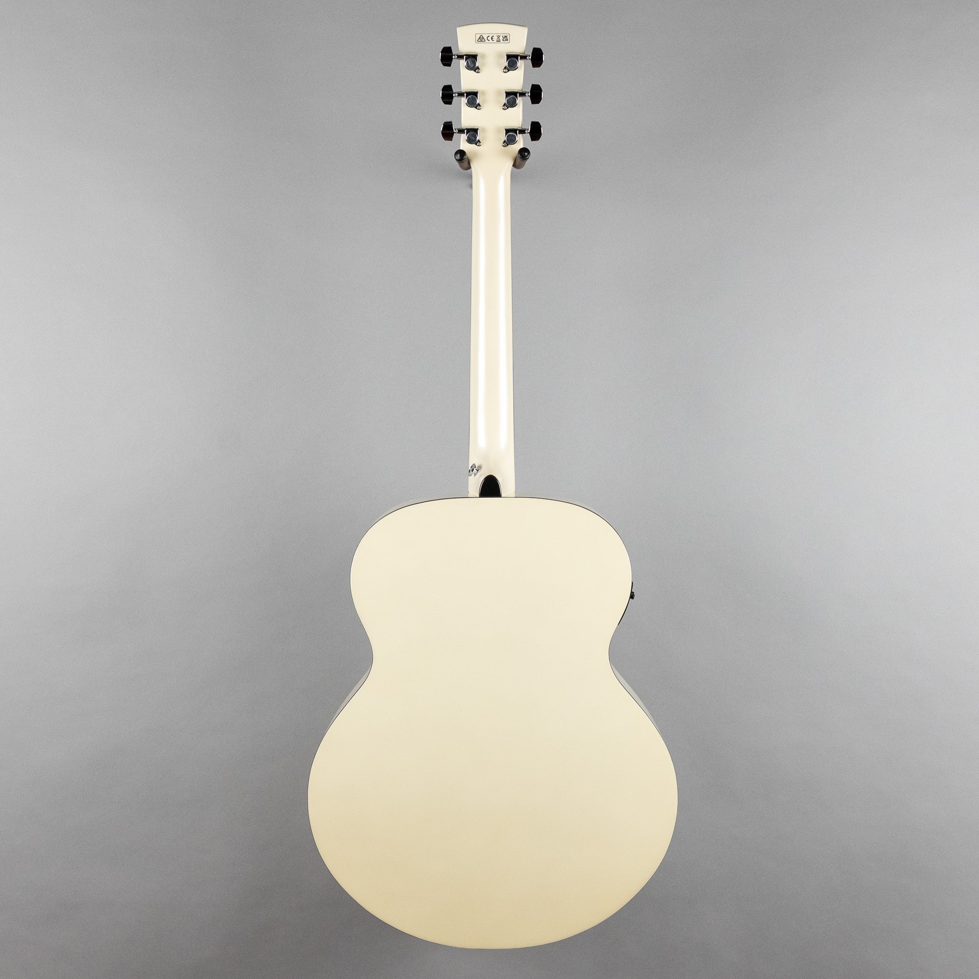 Ibanez AJ70M2E Artwood Acoustic Guitar, Pearl White High Gloss