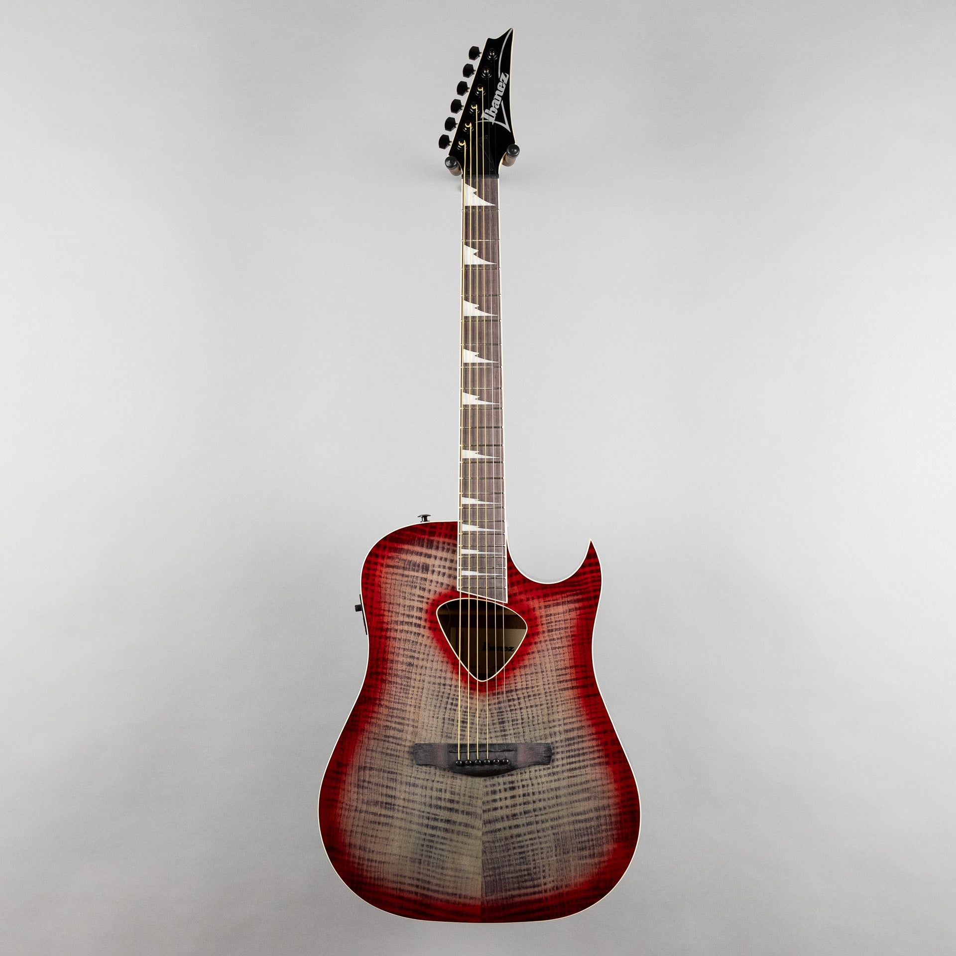 Ibanez ALT50FA Altstar Acoustic Guitar, Red Doom Burst High Gloss