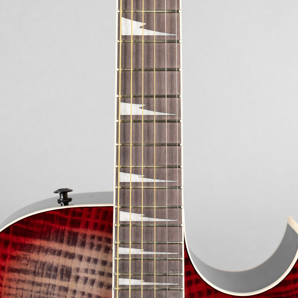 Ibanez ALT50FA Altstar Acoustic Guitar, Red Doom Burst High Gloss