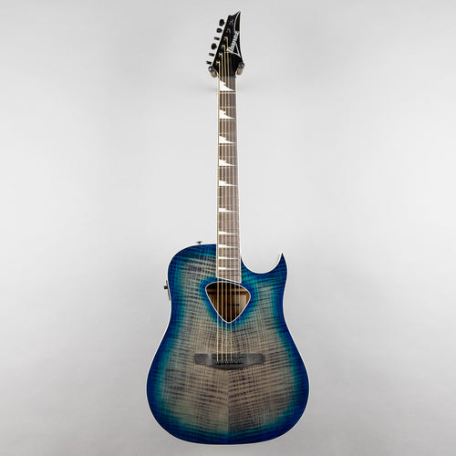 Ibanez ALT50FA Altstar Acoustic Guitar, Blue Doom Burst High Gloss