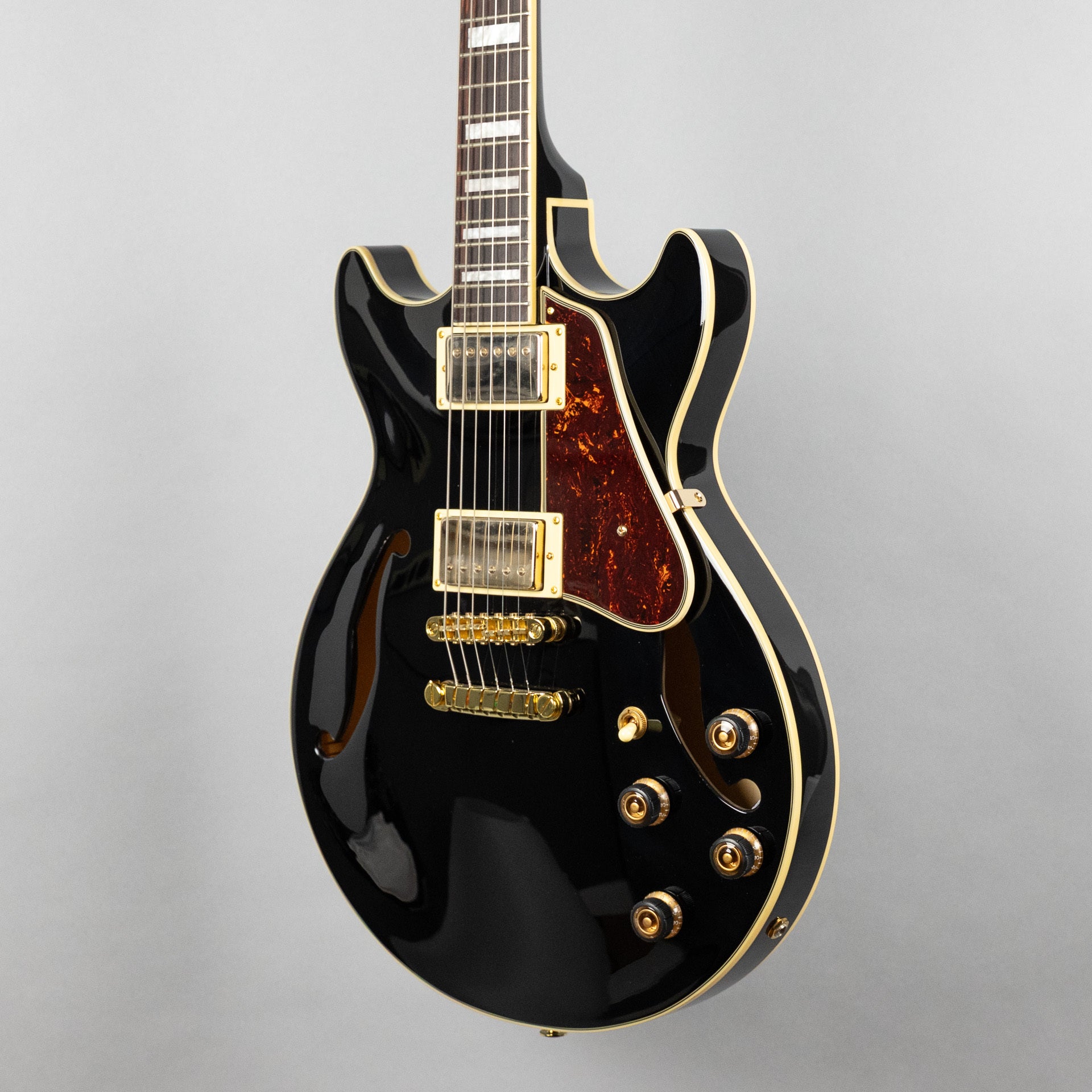 Ibanez AM73G AM Artcore Semi-Hollow Body Guitar, Black