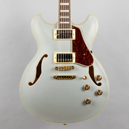 Ibanez AS73G AS Artcore Semi-Hollow Body, Moonstone Silver Flat
