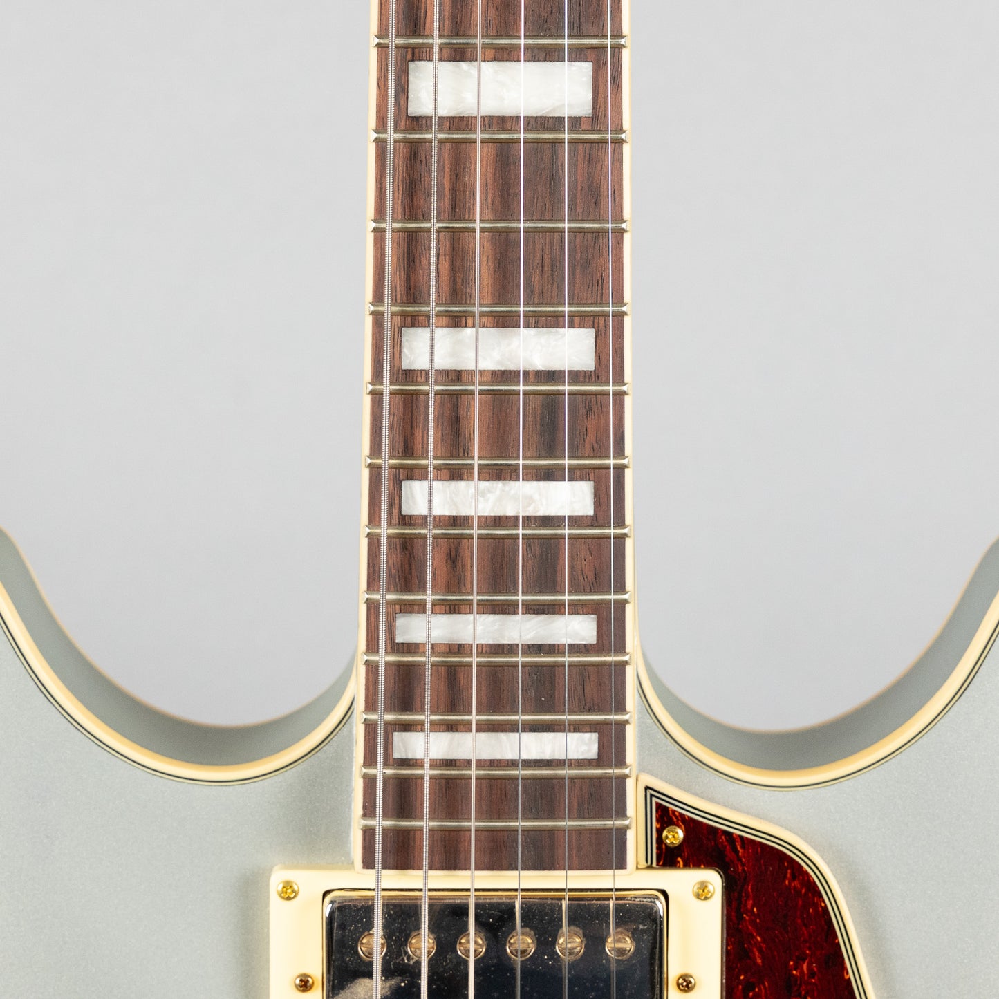 Ibanez AS73G AS Artcore Semi-Hollow Body, Moonstone Silver Flat