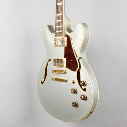 Ibanez AS73G AS Artcore Semi-Hollow Body, Moonstone Silver Flat