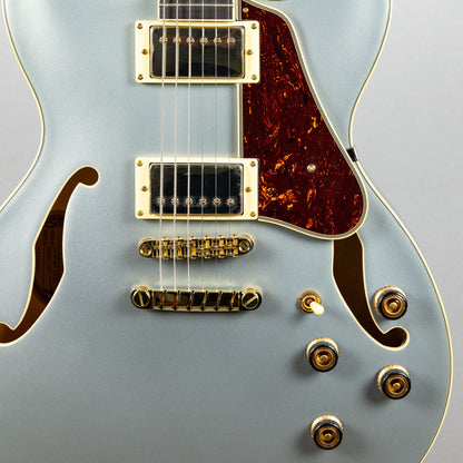 Ibanez AS73G-MSF Artcore Semi-Hollow, Moonstone Silver Flat