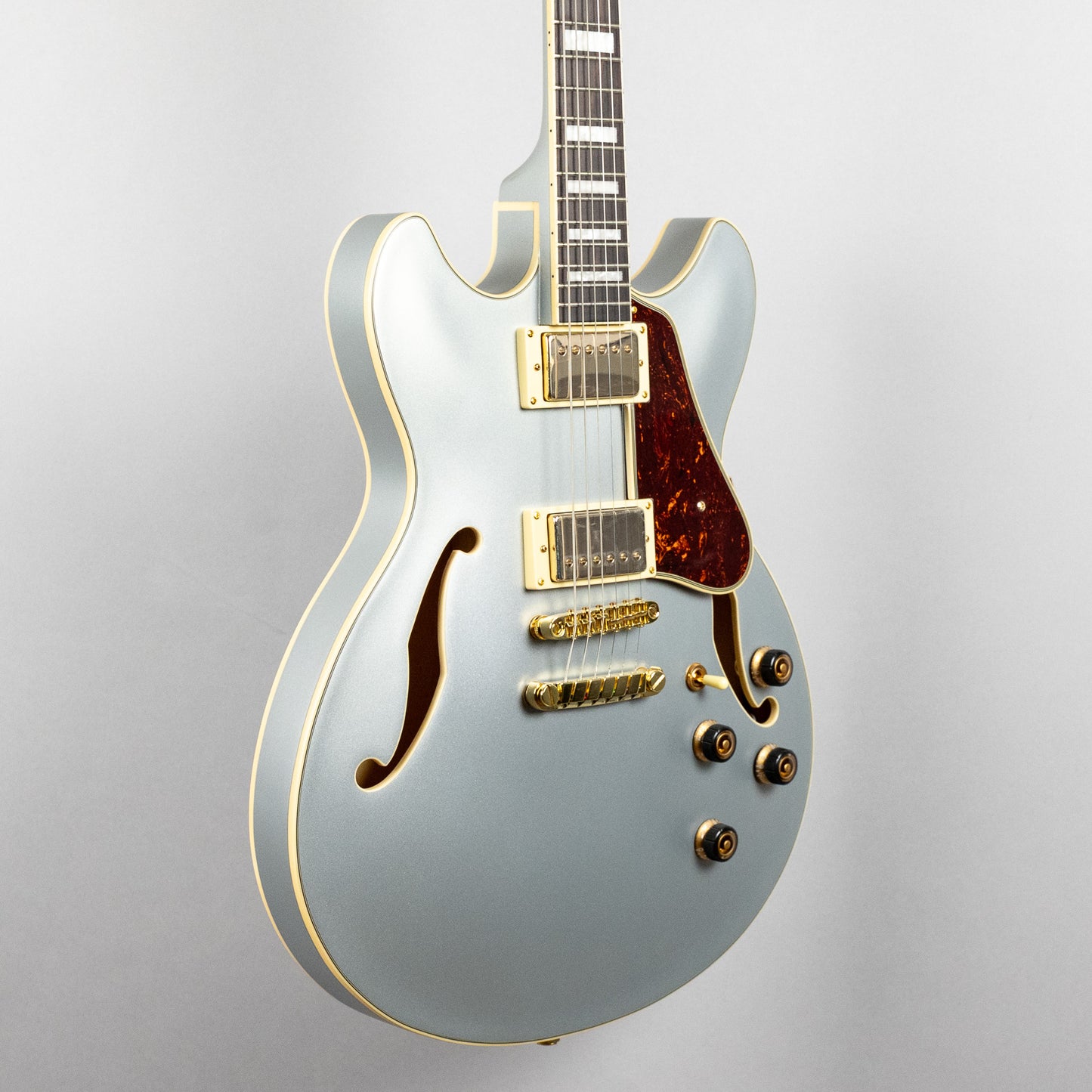 Ibanez AS73G-MSF Artcore Semi-Hollow, Moonstone Silver Flat