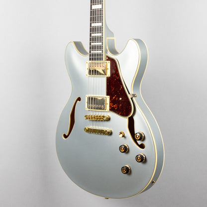 Ibanez AS73G-MSF Artcore Semi-Hollow, Moonstone Silver Flat