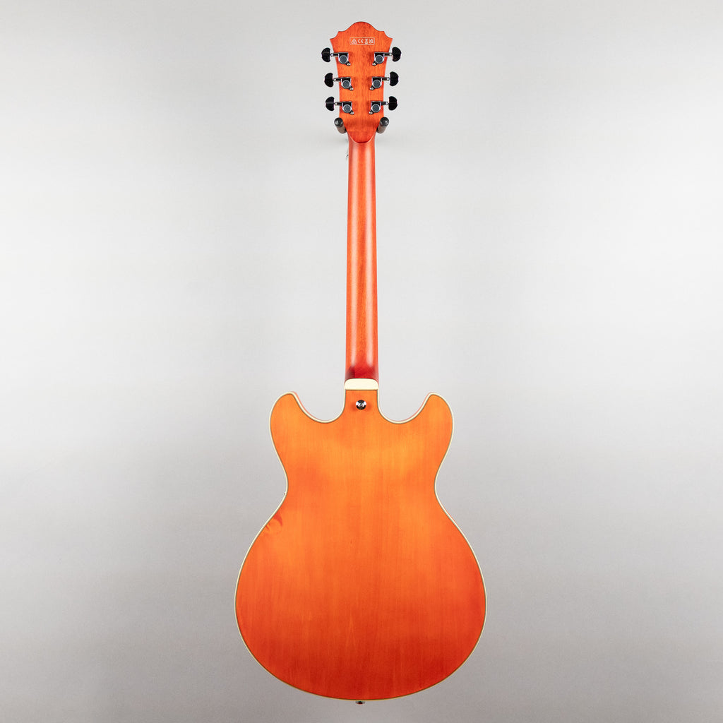 Ibanez AS73 Artcore Semi-Hollow Body, Transparent Tangerine Flat
