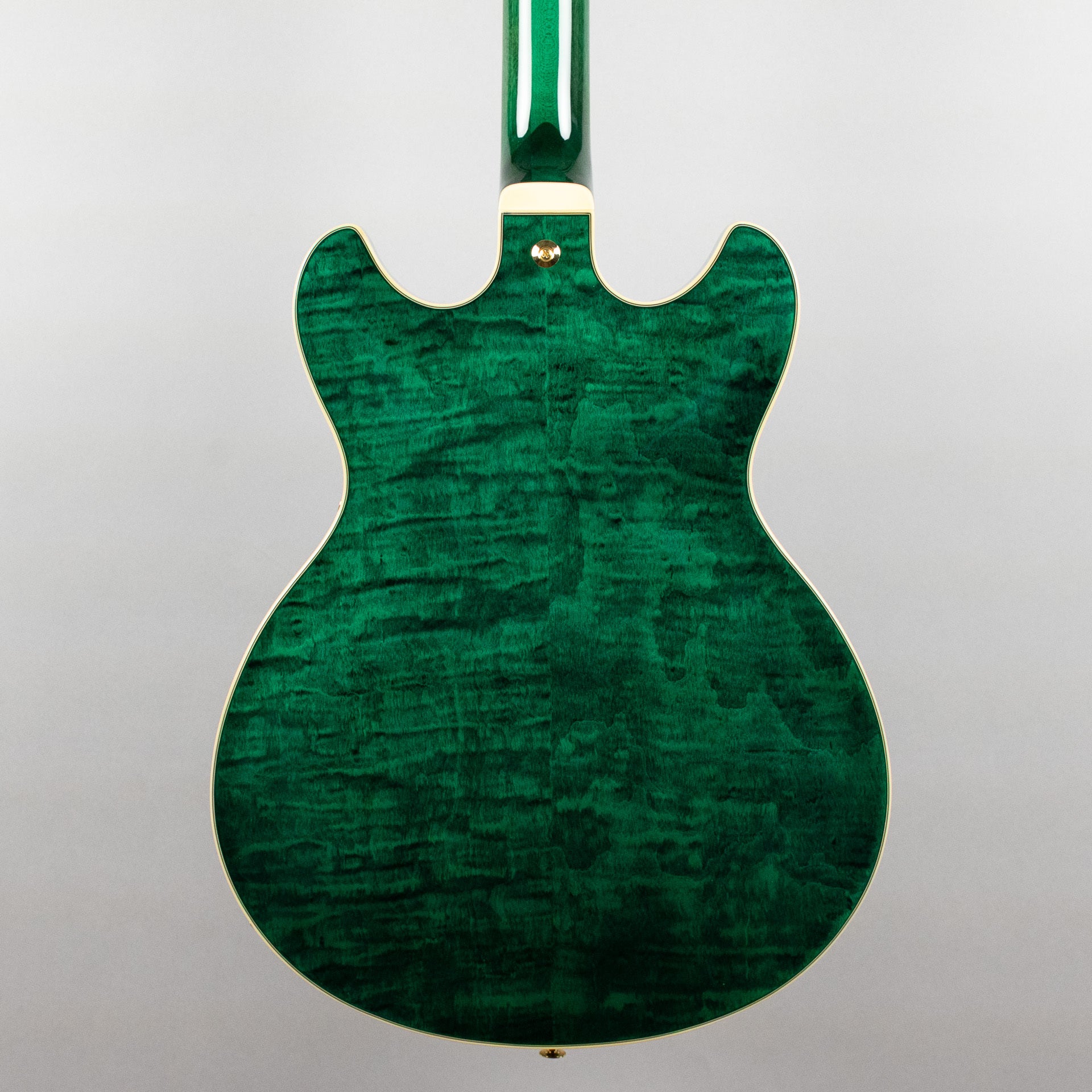 Ibanez AS93FM Artcore Expressionist Semi-Hollow Body, Transparent Moss Green