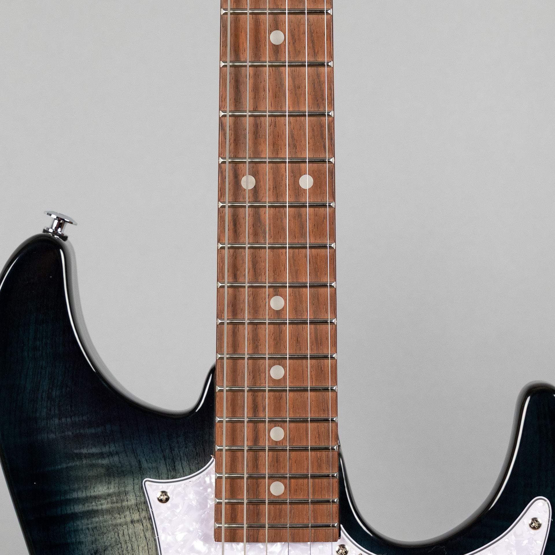 Ibanez AZ22S1F AZ Standard Electric Guitar, Transparent Black Sunburst
