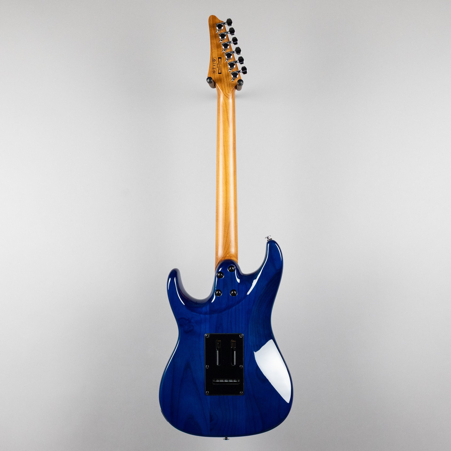Ibanez AZ22S1F AZ Standard Electric Guitar, Transparent Turquoise Burst