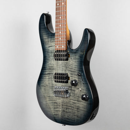 Ibanez AZ24S1F AZ Standard Electric Guitar, Transparent Black Sunburst