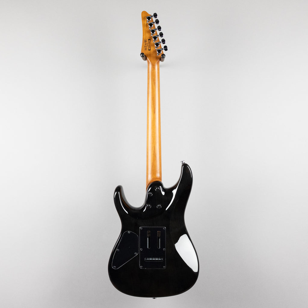 Ibanez AZ24S1F AZ Standard Electric Guitar, Transparent Black Sunburst