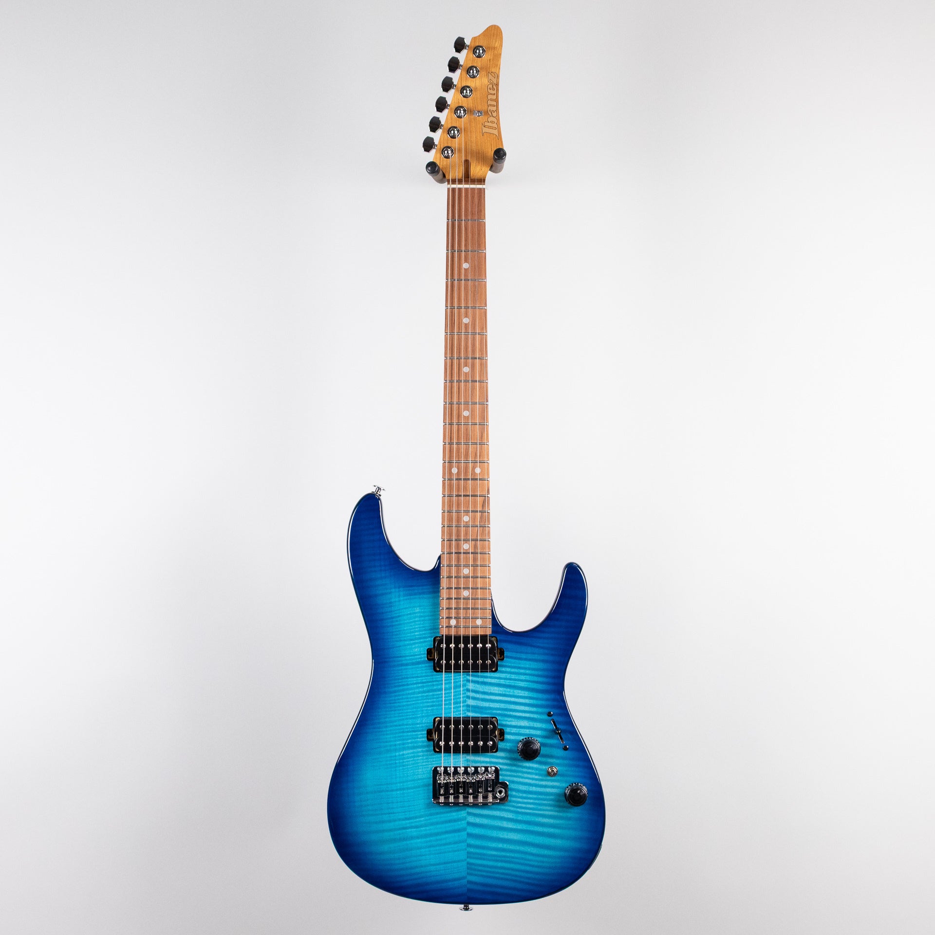 ギター Ibanez AZ24S1F AZ standard Ibanez AZ24S1F AZ Standard Electric Guitar, Transparent Turquoise