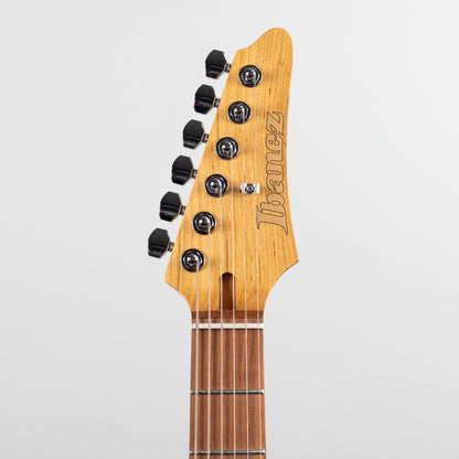 Ibanez AZ24S1F AZ Standard Electric Guitar, Transparent Turquoise Burst