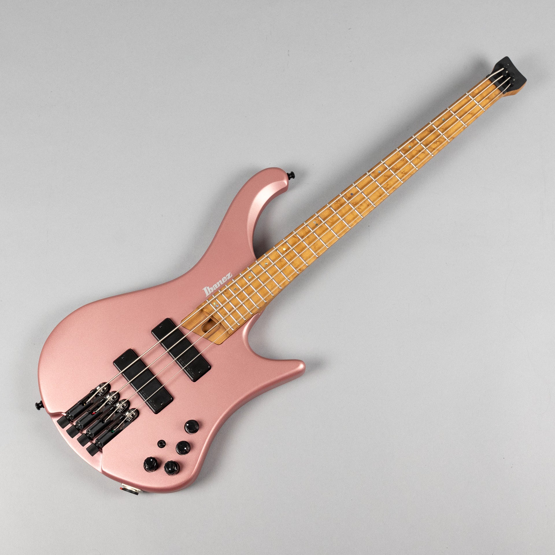 Ibanez EHB1000S-PMM Headless 4-String Bass, Pink Gold Metallic Matte (2021 Demo Model)