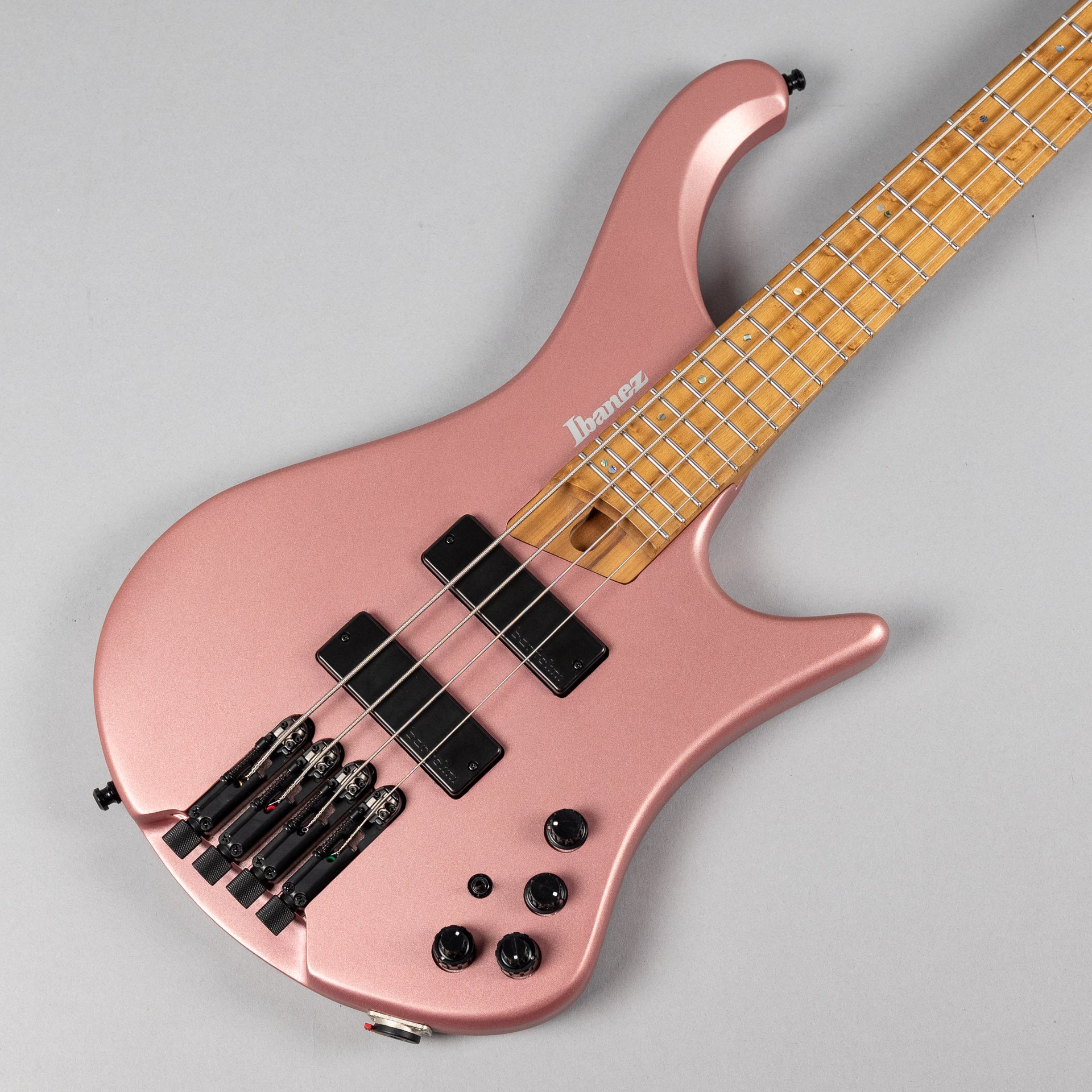 Ibanez EHB1000S-PMM Headless 4-String Bass, Pink Gold Metallic Matte (2021 Demo Model)