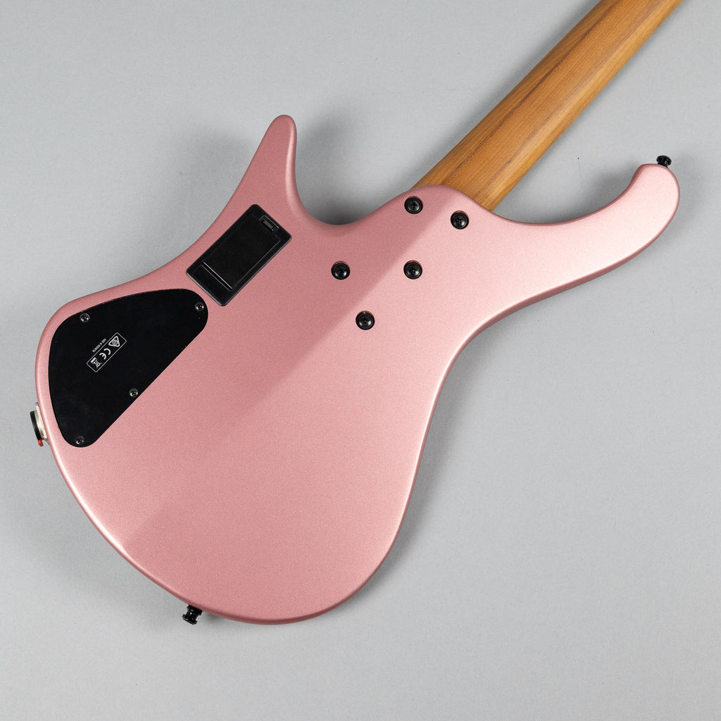 Ibanez EHB1000S-PMM Headless 4-String Bass, Pink Gold Metallic Matte (2021 Demo Model)