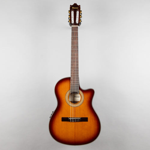 Ibanez GA35TCE Nylon Guitar, Violin Sunburst High Gloss