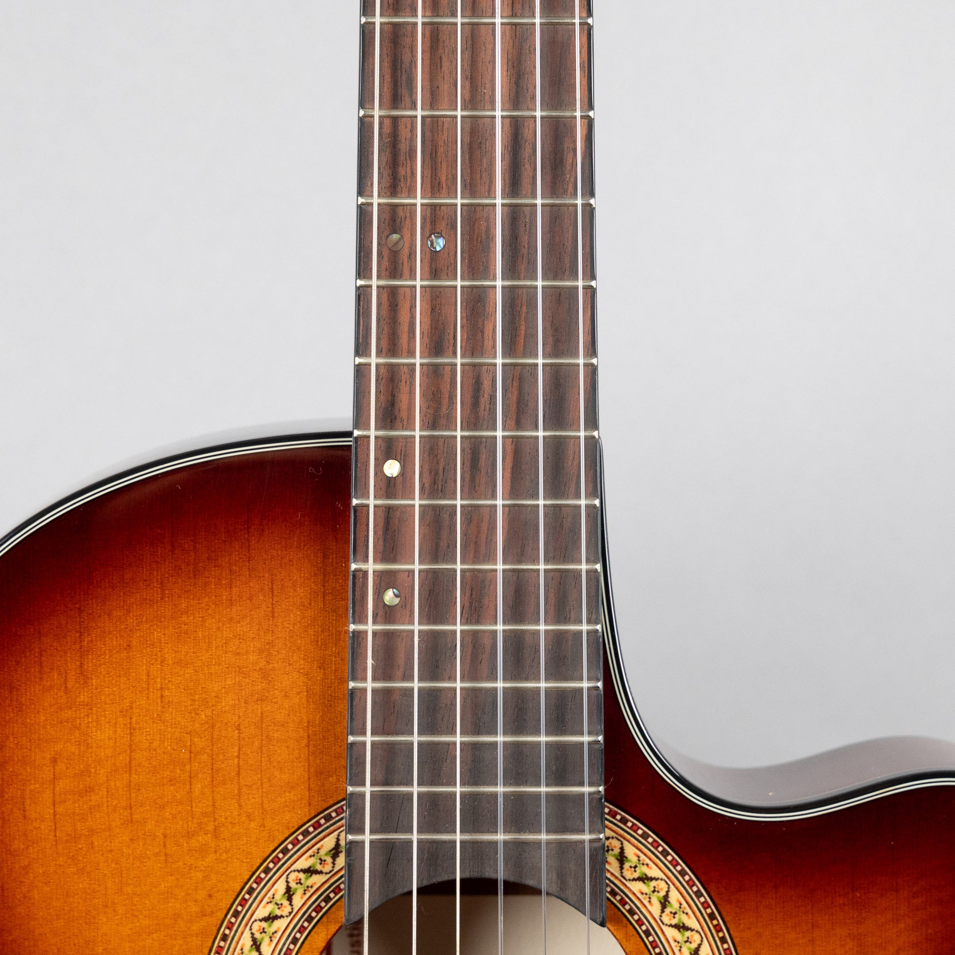 Ibanez GA35TCE Nylon Guitar, Violin Sunburst High Gloss