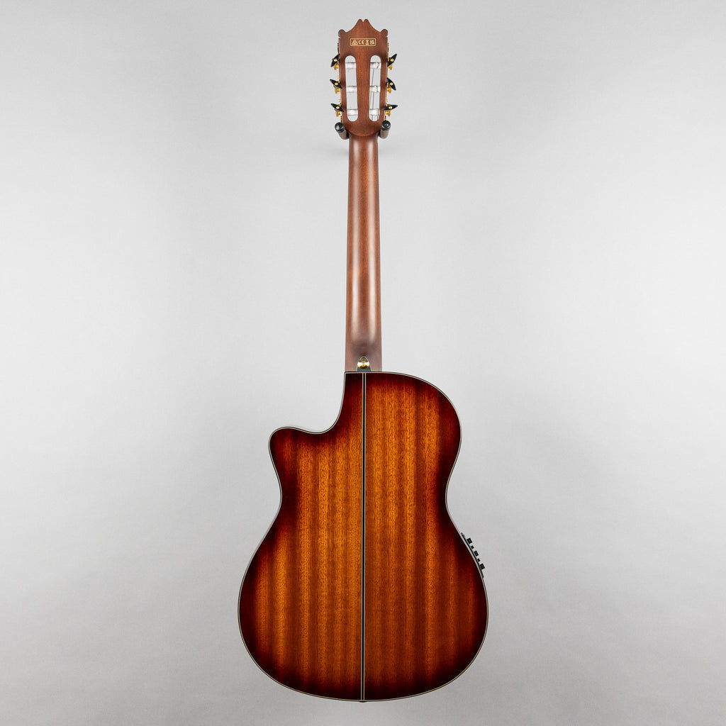 Ibanez GA35TCE Nylon Guitar, Violin Sunburst High Gloss