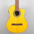 Ibanez GA3ECE Classical Nylon String Guitar, Open Pore Amber