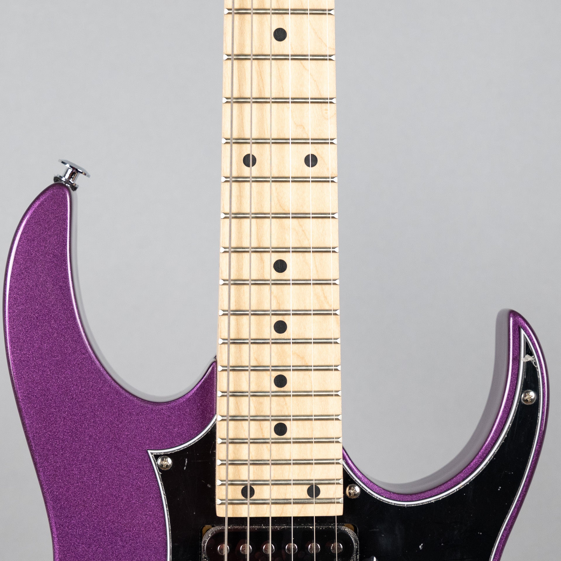 Ibanez GRGM21M mikro Electric Guitar, Metallic Purple – Carlton
