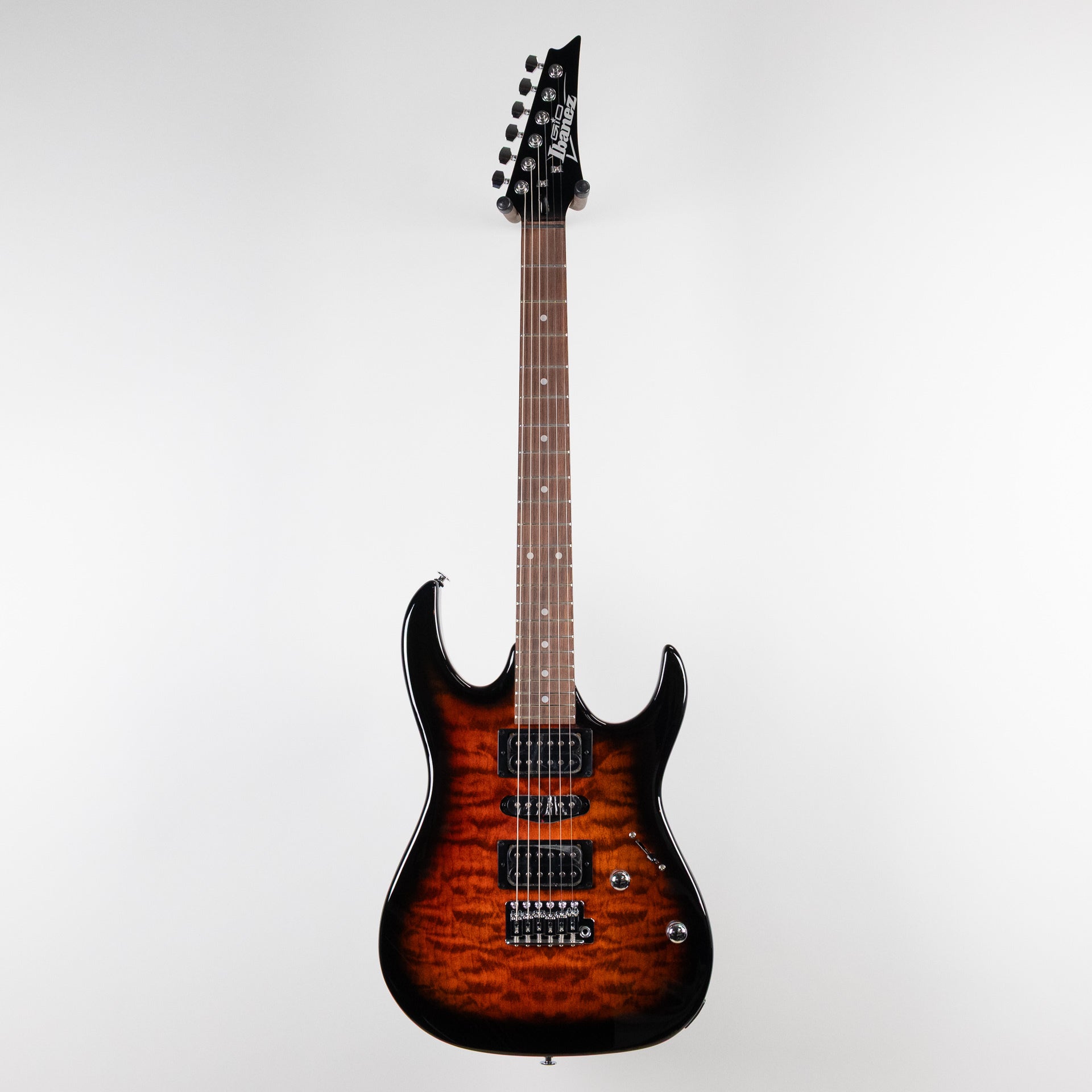Ibanez GRX70QA RG Gio Electric Guitar, Sunburst – Carlton Music Center