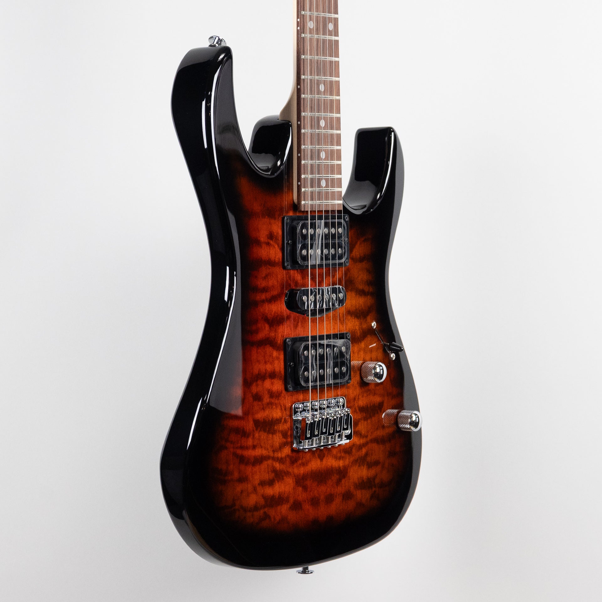 Ibanez GRX70QA RG Gio Electric Guitar, Sunburst – Carlton Music Center