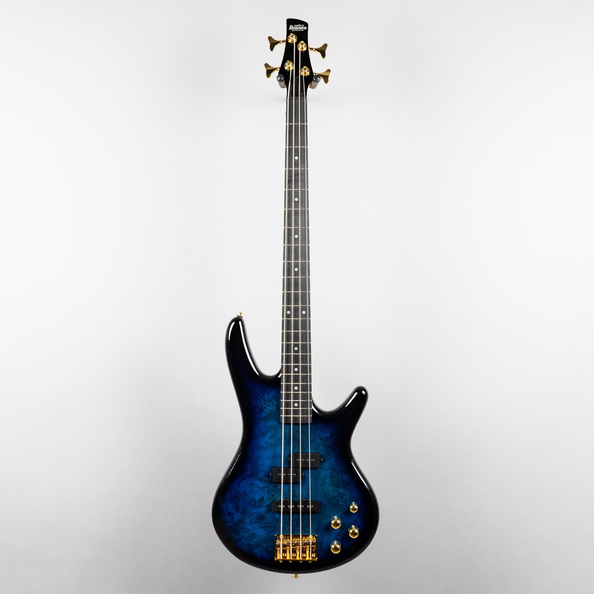 Ibanez GSR200PC SR Gio 4-String Bass, Transparent Marine Burst