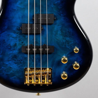 Ibanez GSR200PC SR Gio 4-String Bass, Transparent Marine Burst
