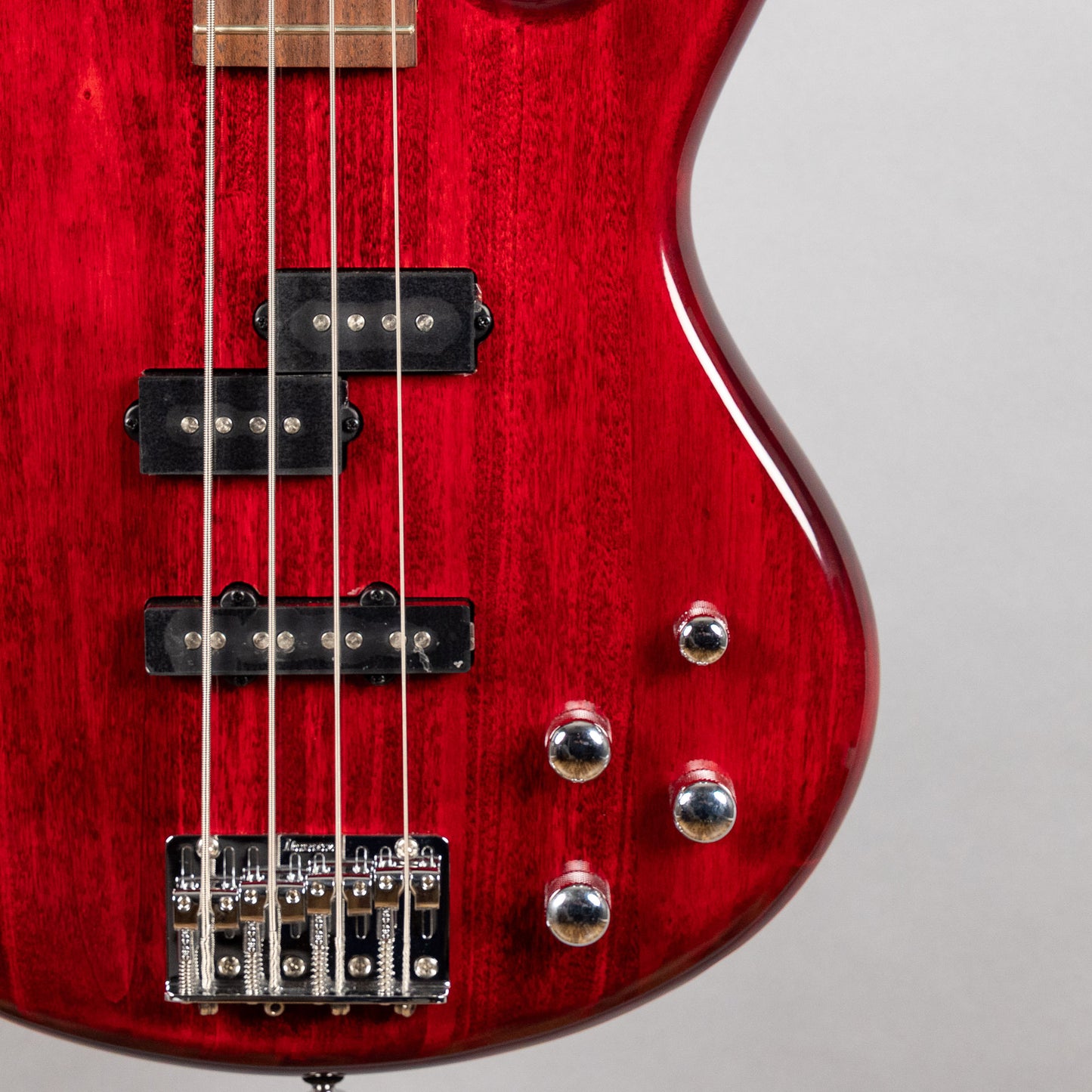 Ibanez GSR200 SR Gio 4-String Bass, Transparent Red