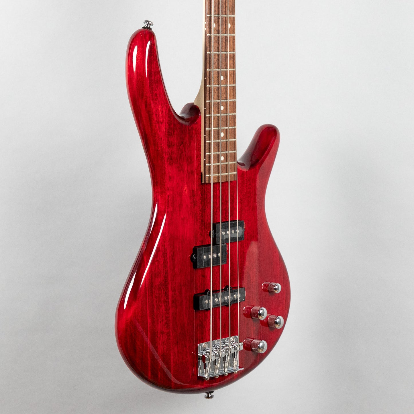 Ibanez GSR200 SR Gio 4-String Bass, Transparent Red