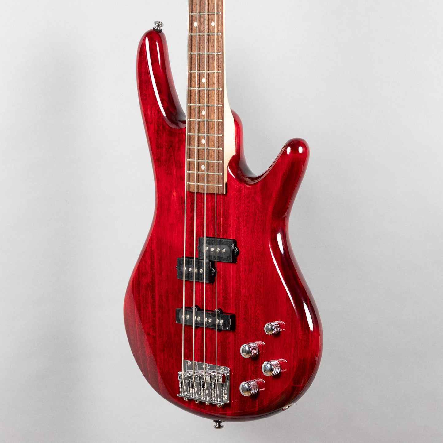 Ibanez GSR200 SR Gio 4-String Bass, Transparent Red