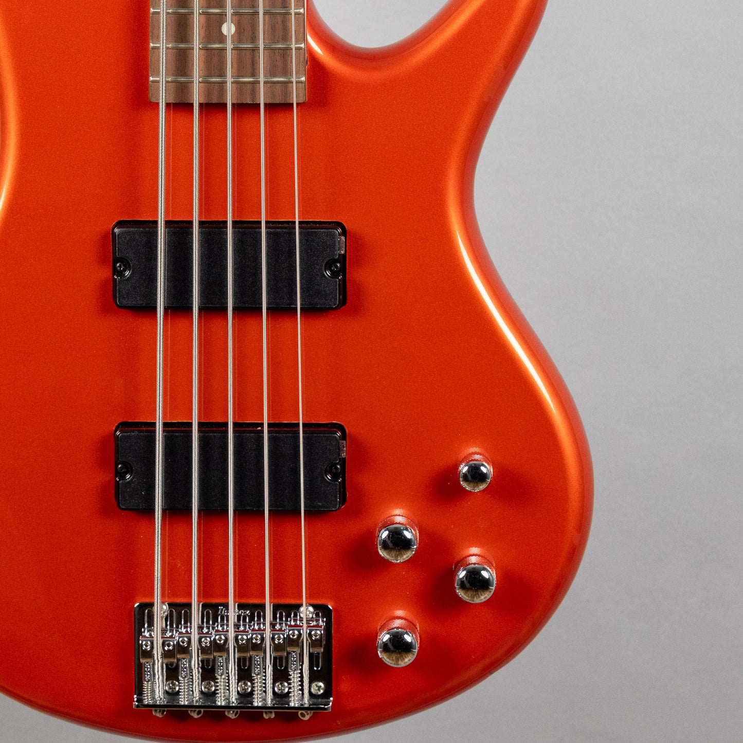 Ibanez GSR205 SR Gio 5-String Bass, Roadster Orange Metallic