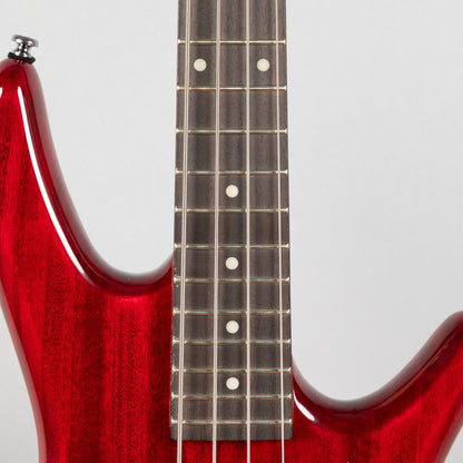 Ibanez GSRM20 miKro 4-String Bass Guitar, Transparent Red