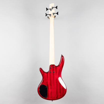 Ibanez GSRM20 miKro 4-String Bass Guitar, Transparent Red