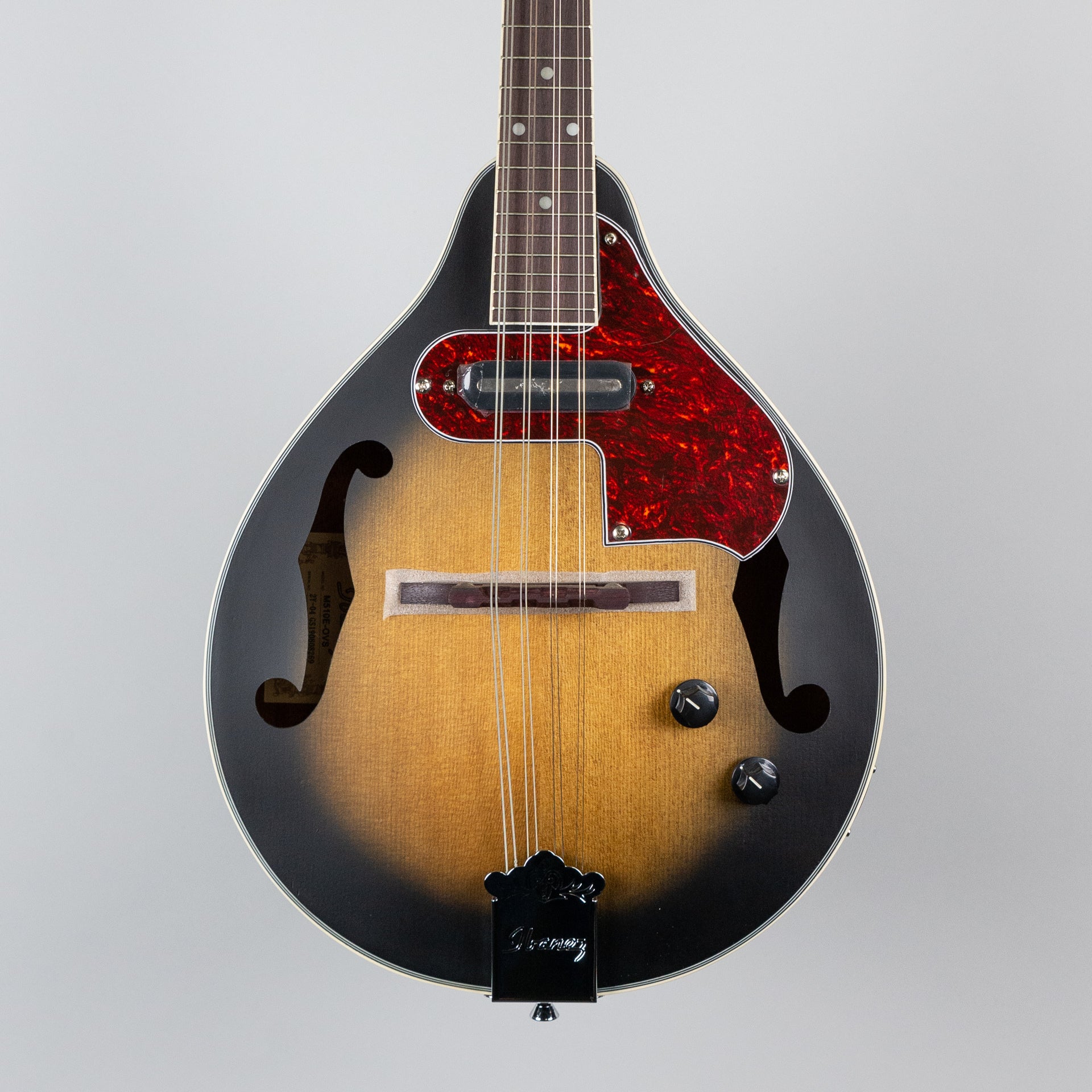 Ibanez M510E Mandolin with Pickup, Open Pore Vintage Sunburst