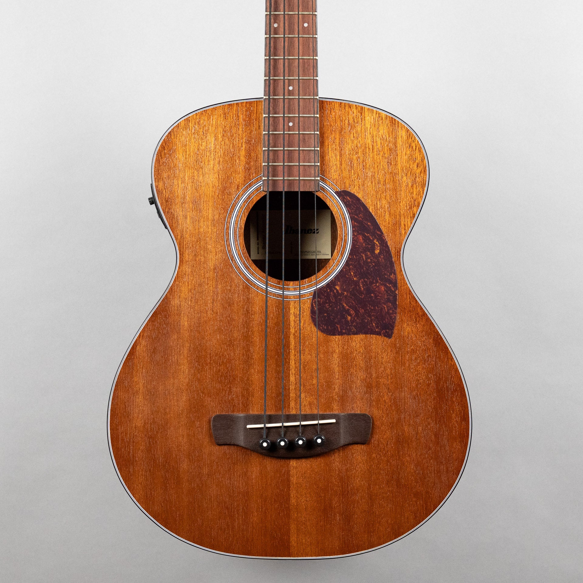 Ibanez PCB54E 4-String Acoustic Bass Guitar, Open Pore Natural