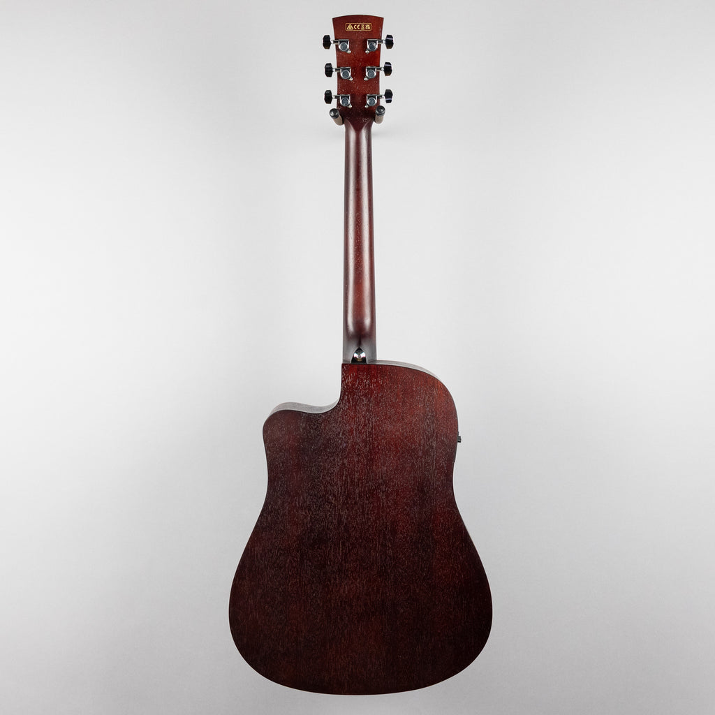 Ibanez PF54CE Dreadnought Acoustic, Weathered Black Top