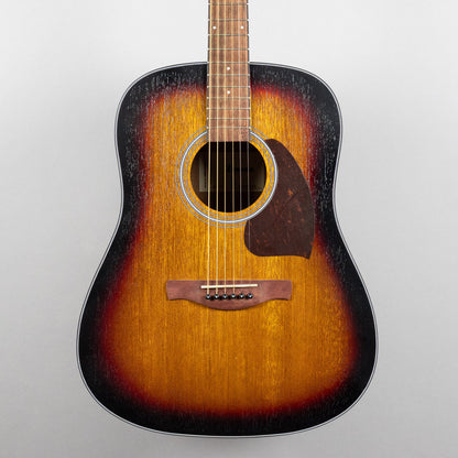 Ibanez PF54 Dreadnought Acoustic, Open Pore Vintage Sunburst Top