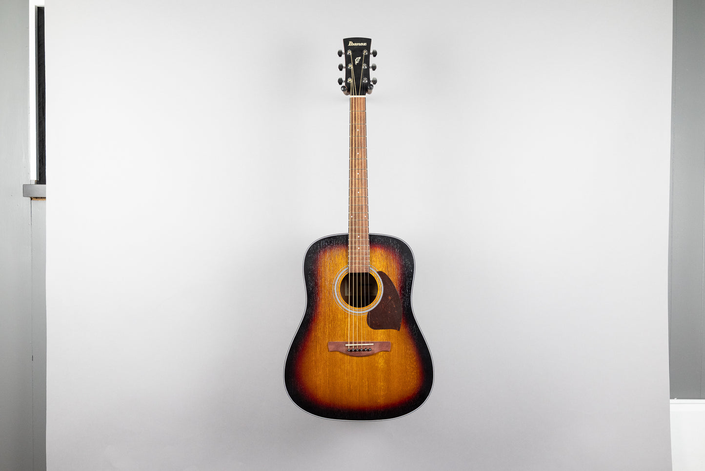 Ibanez PF54 Dreadnought Acoustic, Open Pore Vintage Sunburst Top