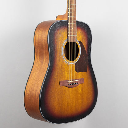 Ibanez PF54 Dreadnought Acoustic, Open Pore Vintage Sunburst Top