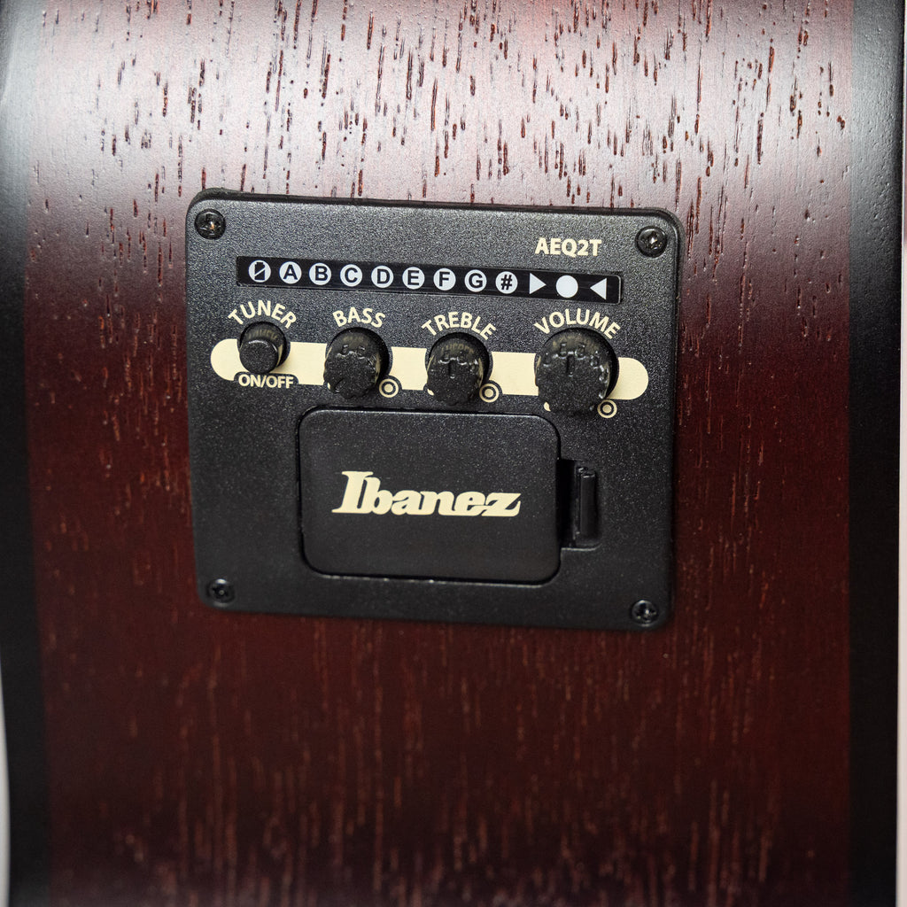 Ibanez PJ50E Jumbo Acoustic, Vintage Amber Sunburst Top